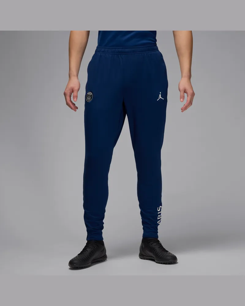 Jordan Paris Saint-Germain Strike Fourth  Dri-FIT-Fußballhose aus Strickmaterial (Herren) - Blau Blau