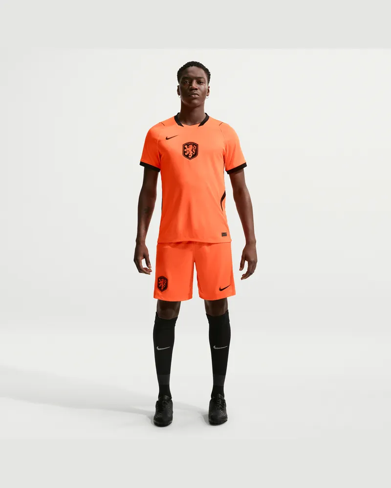 Nike Niederlande 2026 Auswärtsstadion  Dri-FIT Replika Fußballshorts für Herren - Orange Orange
