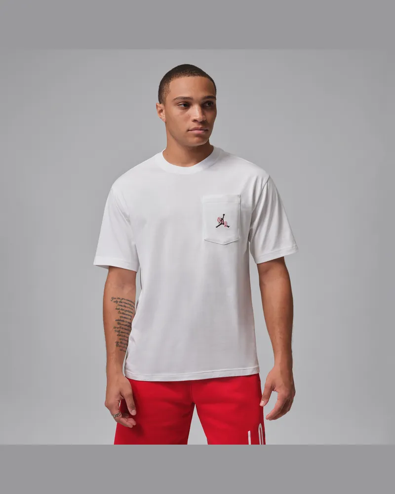 Jordan T-Shirt (Herren) - Weiß Weiß
