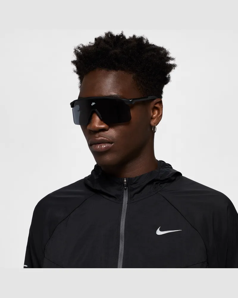 Nike Expedition Shield Sonnenbrille - Schwarz Schwarz