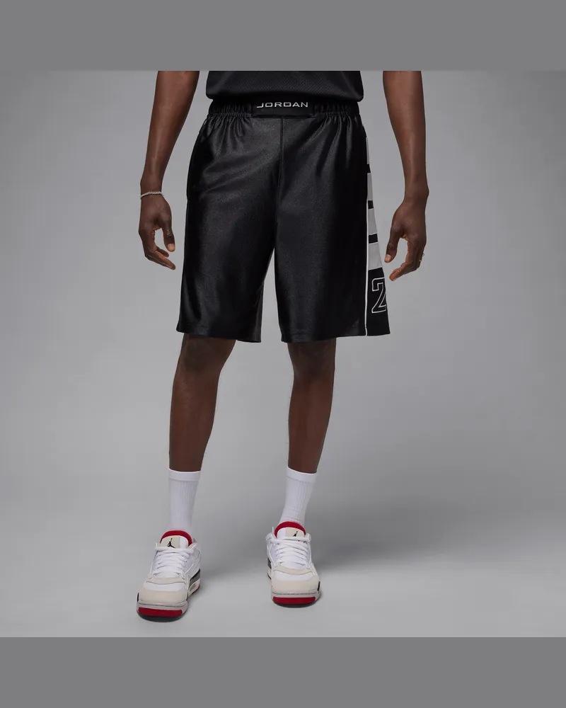 Jordan Brooklyn Cat Scratch Shorts (Herren) - Schwarz Schwarz