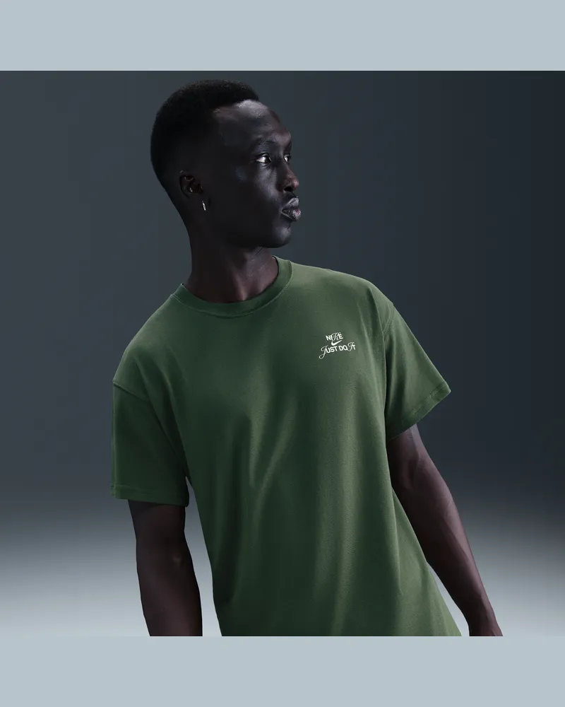 Nike Herren-T-Shirt mit Grafik - Grün Grün