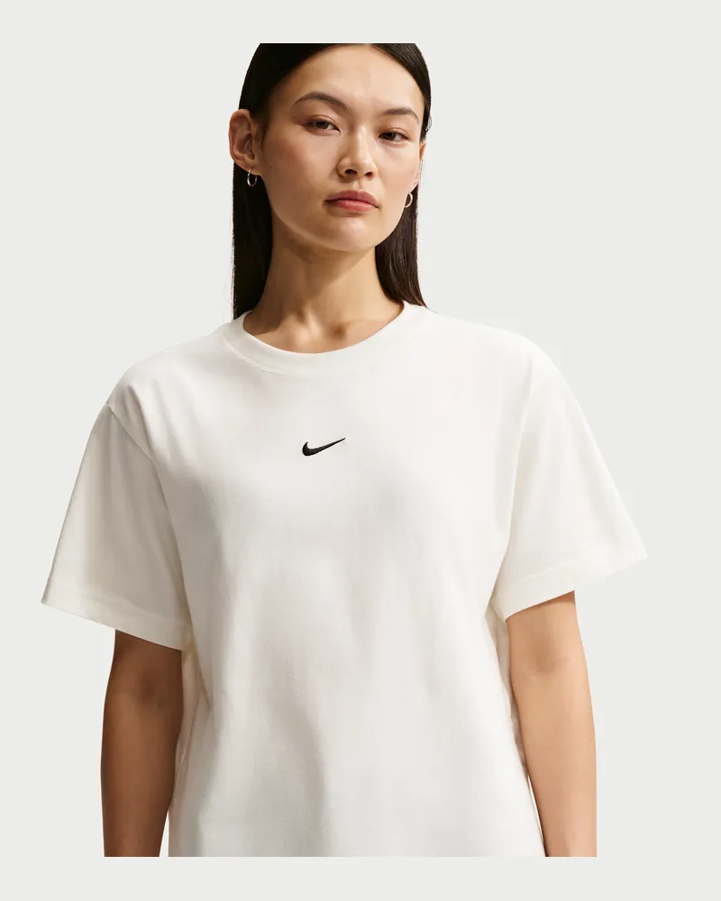 Nike Classic Oversize-T-Shirt (Damen) - Weiß Weiß