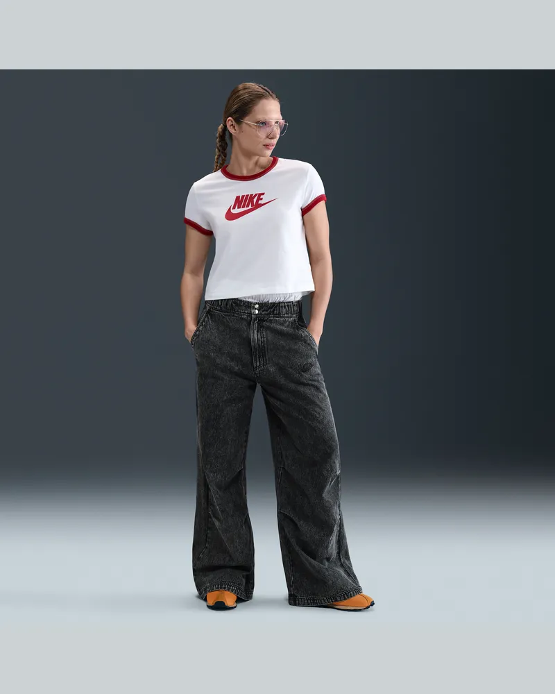 Nike Sportswear Webhose aus Denim (Damen) - Schwarz Schwarz