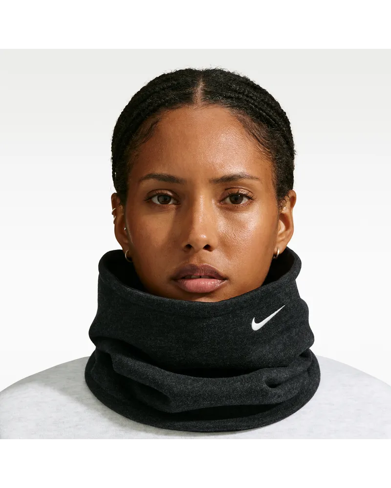 Nike Studio Fleece wendbarer Schlauchschal - Schwarz Schwarz