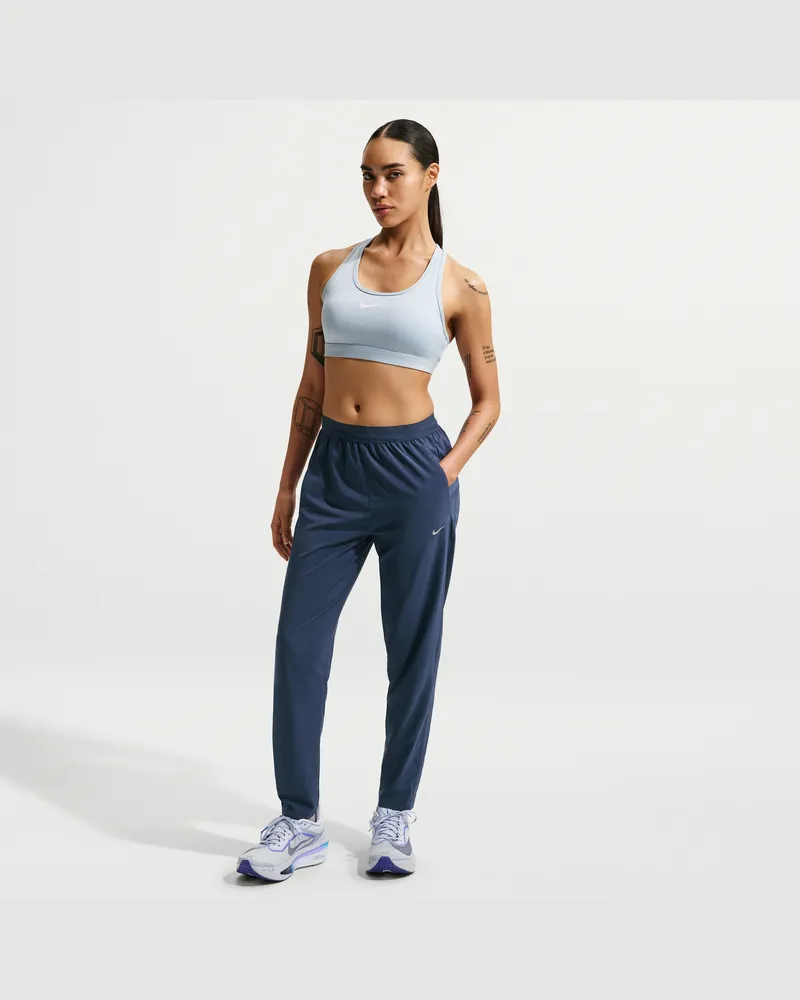 Nike Tempo Dri-FIT 7/8-Laufhose mit mittelhohem Bund (Damen) - Blau Blau