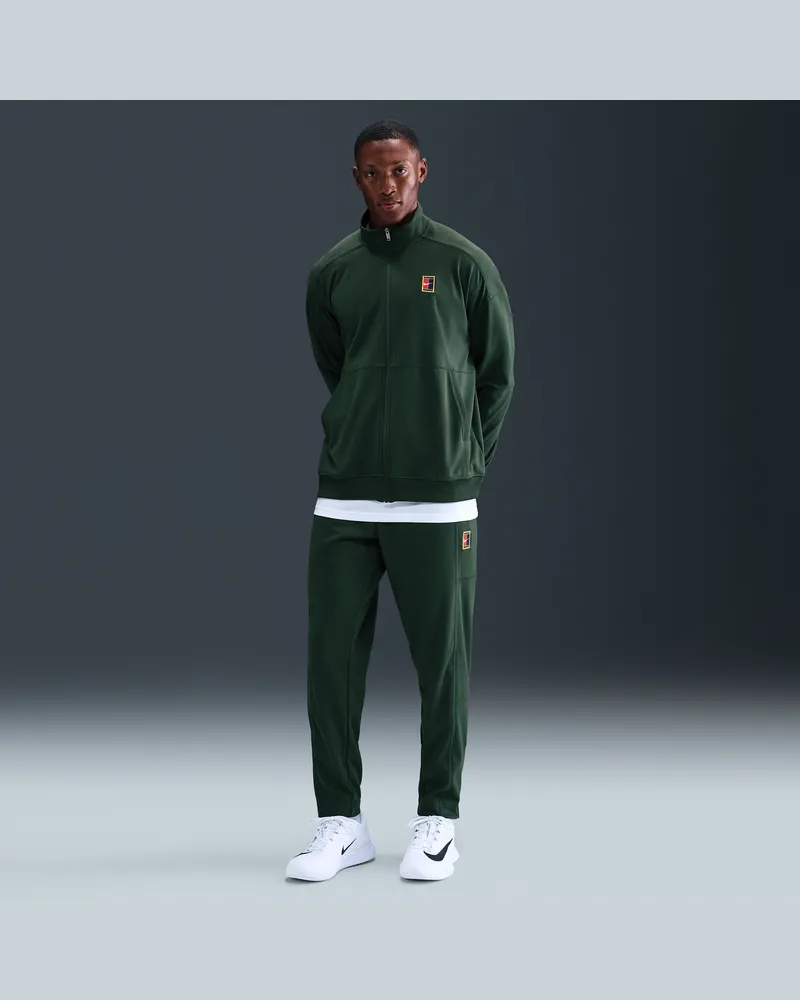 Nike Court Heritage Herren-Tennishose - Grün Grün