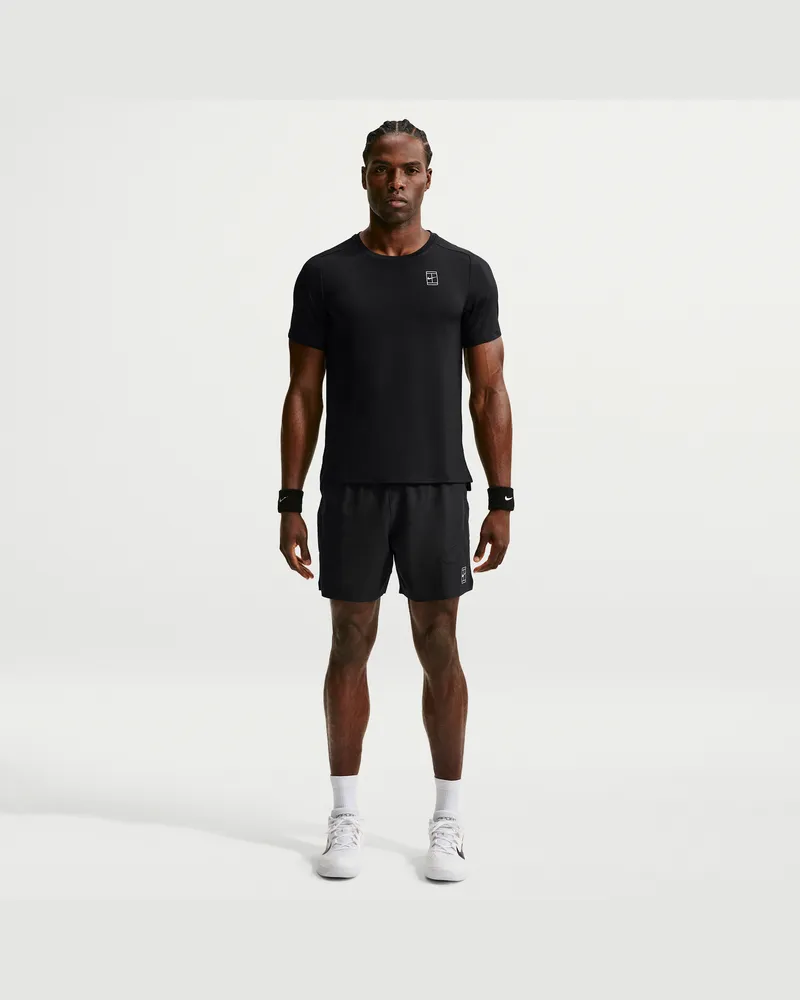 Nike Court Advantage Dri-FIT-Tennisshorts (ca. 15,5 cm) - Schwarz Schwarz