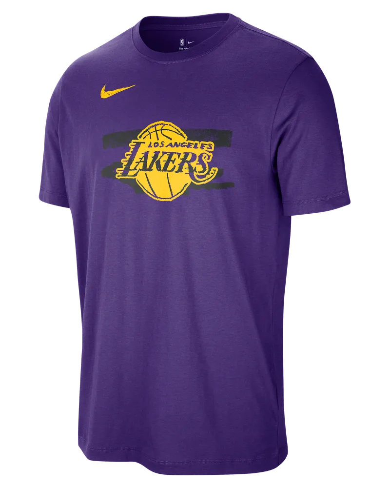 Nike Los Angeles Lakers Courtside  NBA T-Shirt (Herren) - Lila Lila