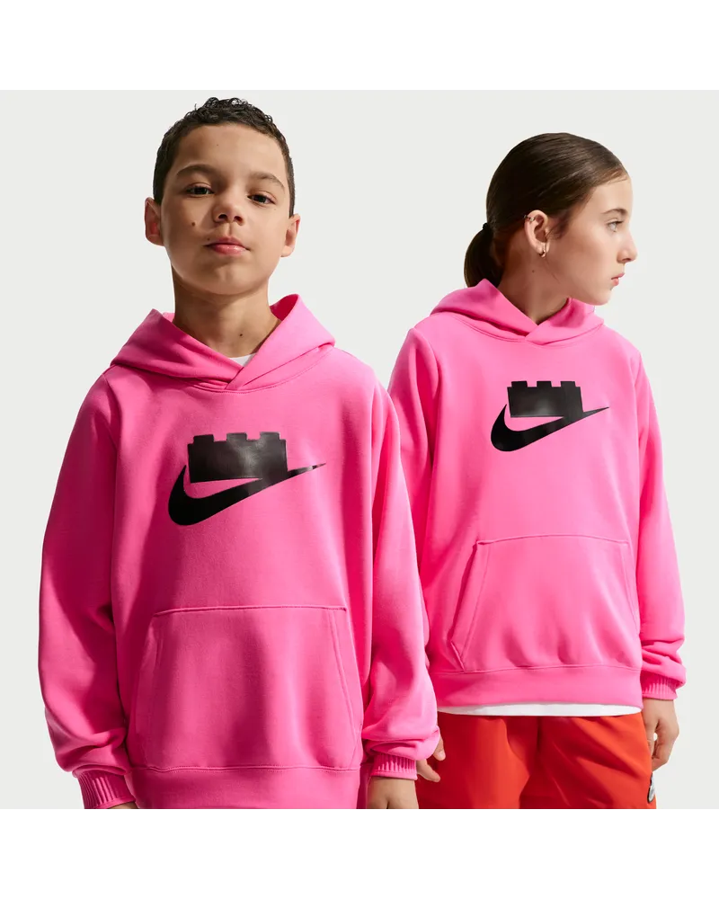 Nike x LEGO® Collektion Hoodie (ältere Kinder) - Pink Pink