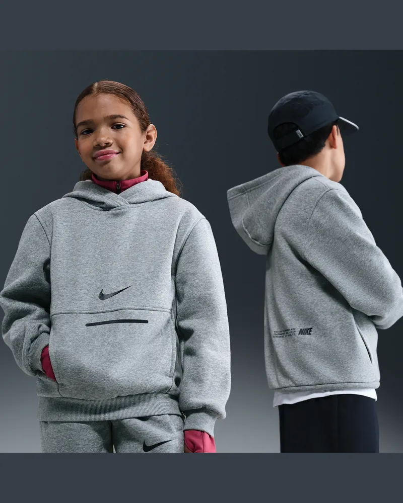 Nike Club Fleece Hoodie (ältere Kinder) - Grau Grau