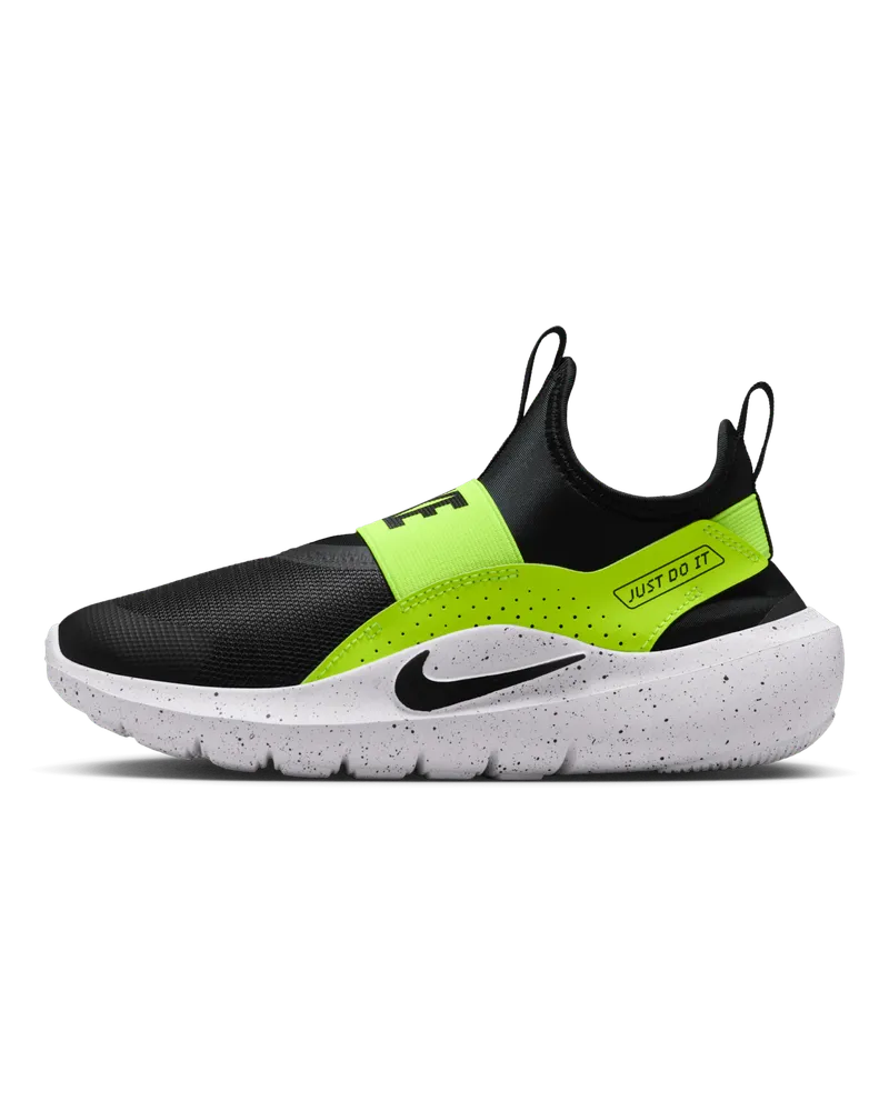 Nike Flex Runner 4 Laufschuh (ältere Kinder) - Schwarz Schwarz