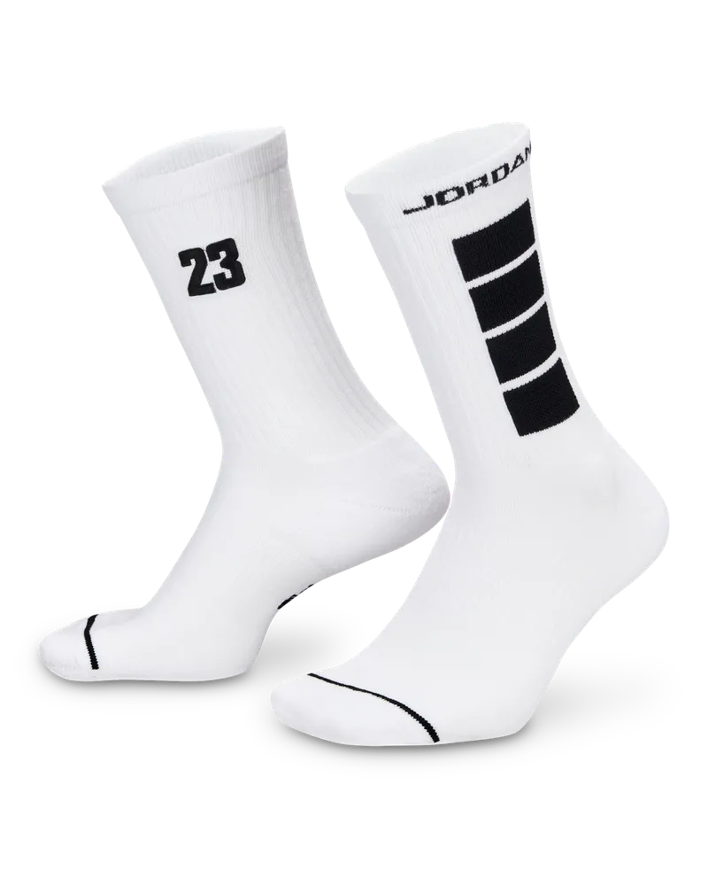 Jordan Everyday Crew-Socken (1 Paar) - Weiß Weiß