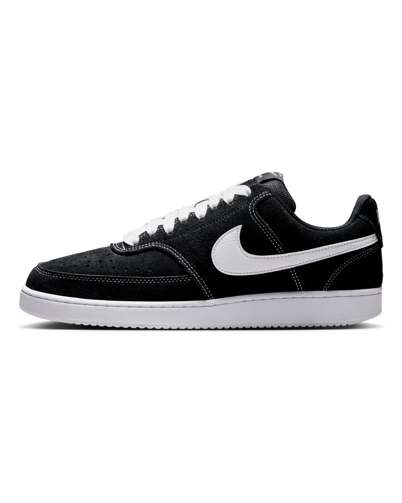 Nike Court Vision Low FL Schuh (Herren) - Schwarz Schwarz