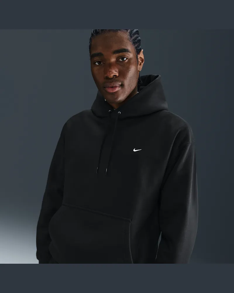Nike Solo Swoosh Hoodie (Herren) - Schwarz Schwarz