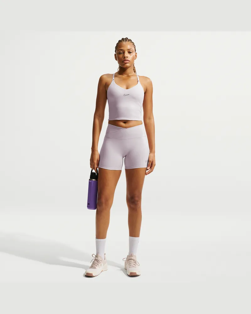 Nike One Damenshorts (ca. 13 cm) - Lila Lila