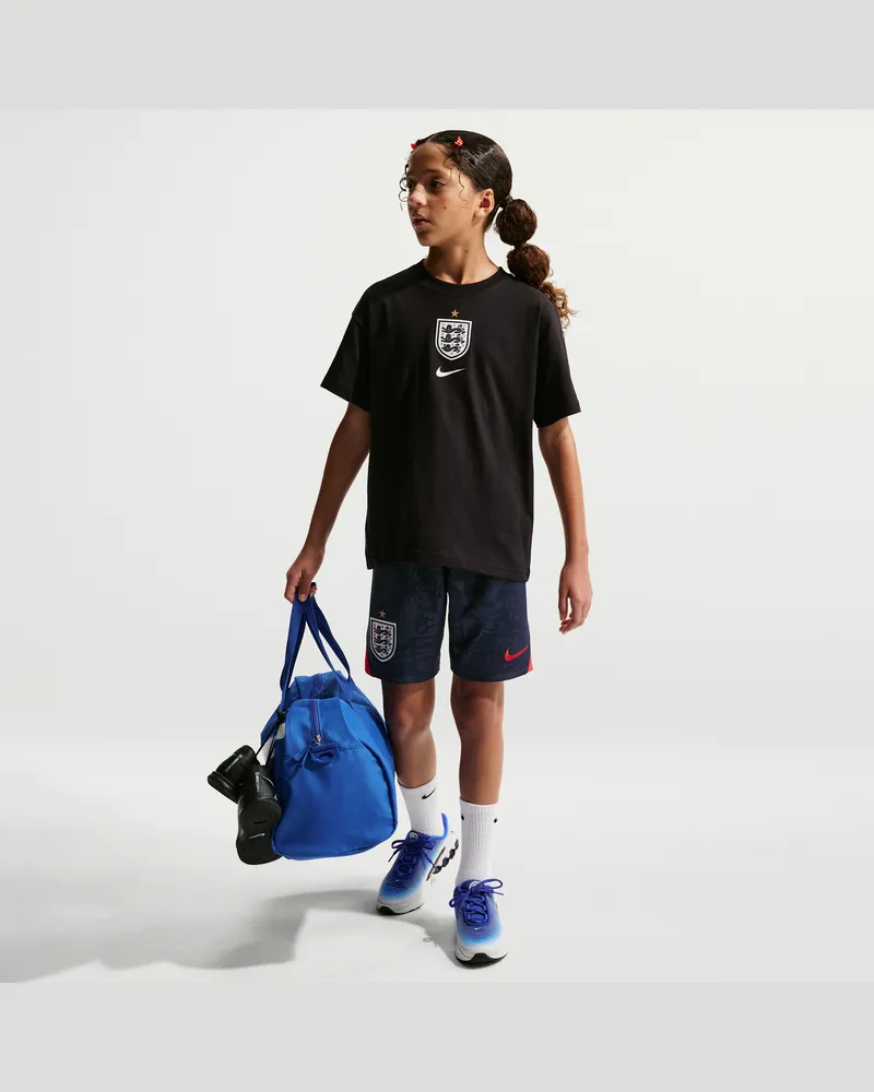 Nike England 2026 Auswärtsstadion  Dri-FIT Replika Fußballshorts für ältere Kinder - Blau Blau