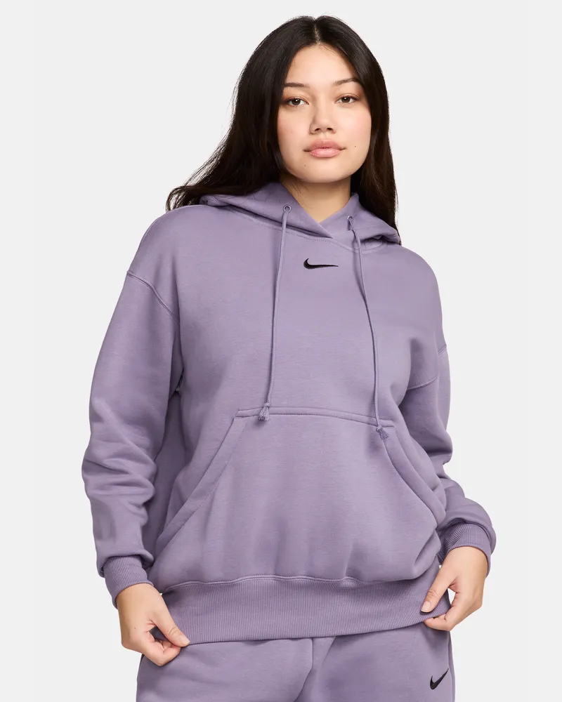 Nike Sportswear Phoenix Fleece Oversize-Hoodie für Damen - Lila Lila