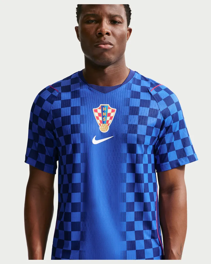 Nike Kroatien 2026  Aero-FIT authentisches Auswärts-Fußballtrikot (Herren) - Blau Blau