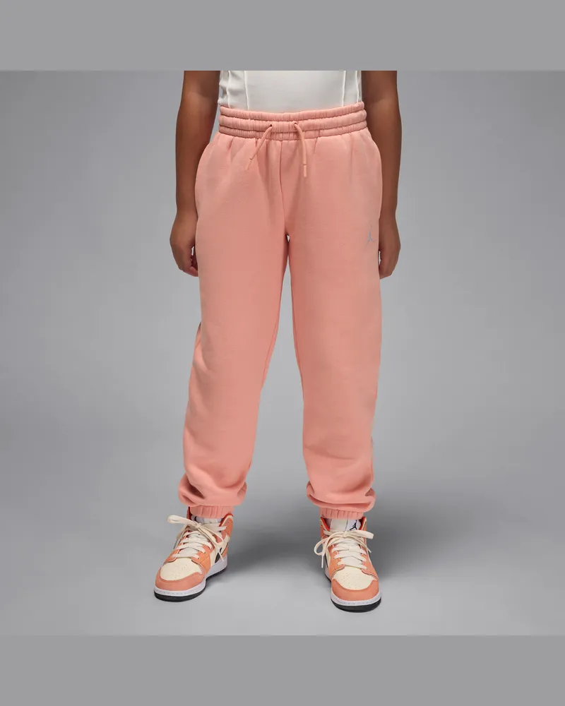Jordan Brooklyn Fleece-Hose (ältere Kinder) - Orange Orange