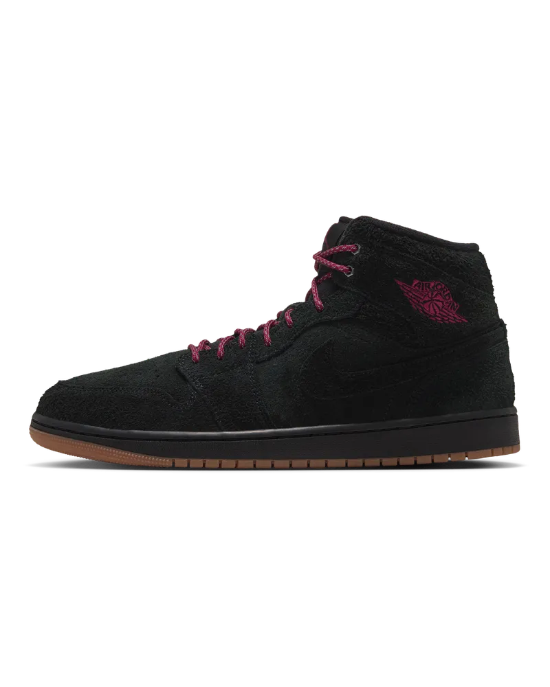 Jordan Air  1 Mid SE Schuh (Herren) - Schwarz Schwarz