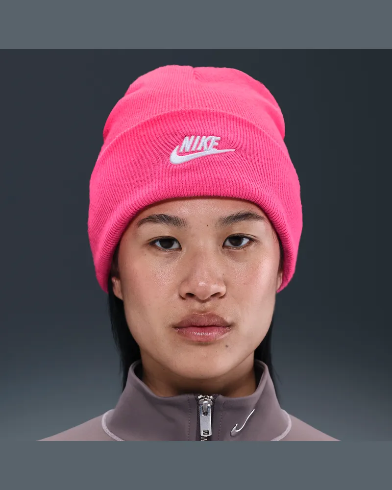 Nike Peak Futura Beanie - Pink Pink