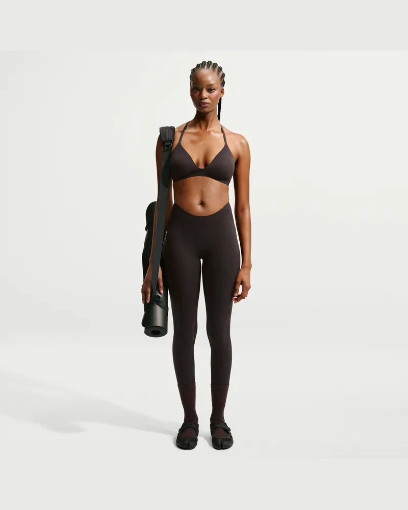 Nike SKIMS Studio Stretch Leggings (ca. 73,5 cm, Damen) - Braun Braun