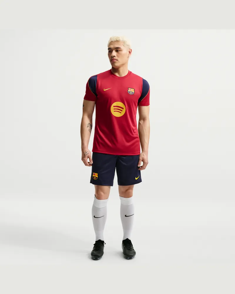 Nike FC Barcelona Strike  Dri-FIT Strick-Fußballshorts (Herren) - Blau Blau