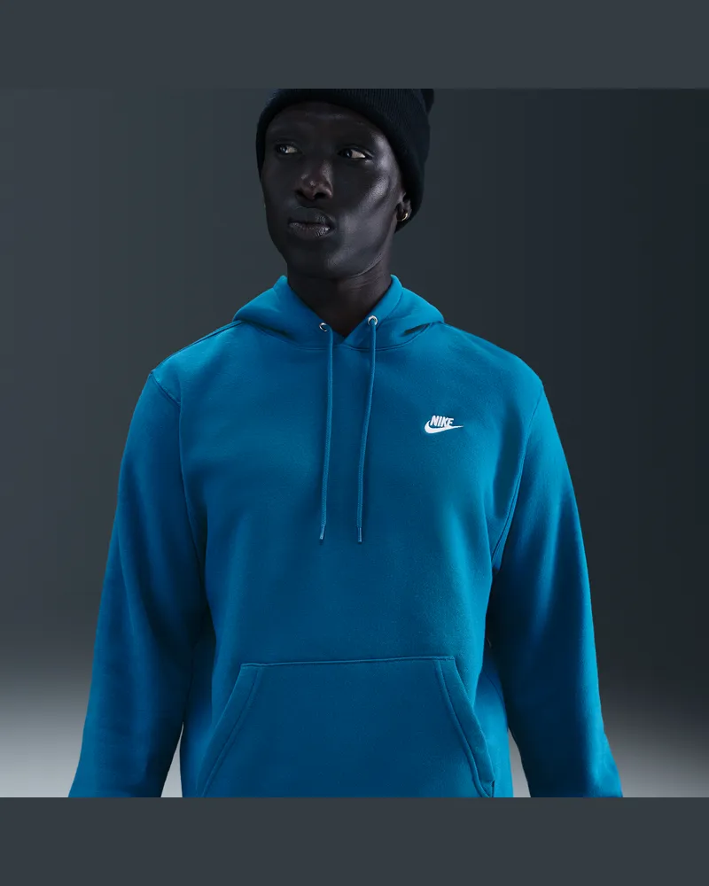Nike Club Fleece-Hoodie (Herren) - Blau Blau