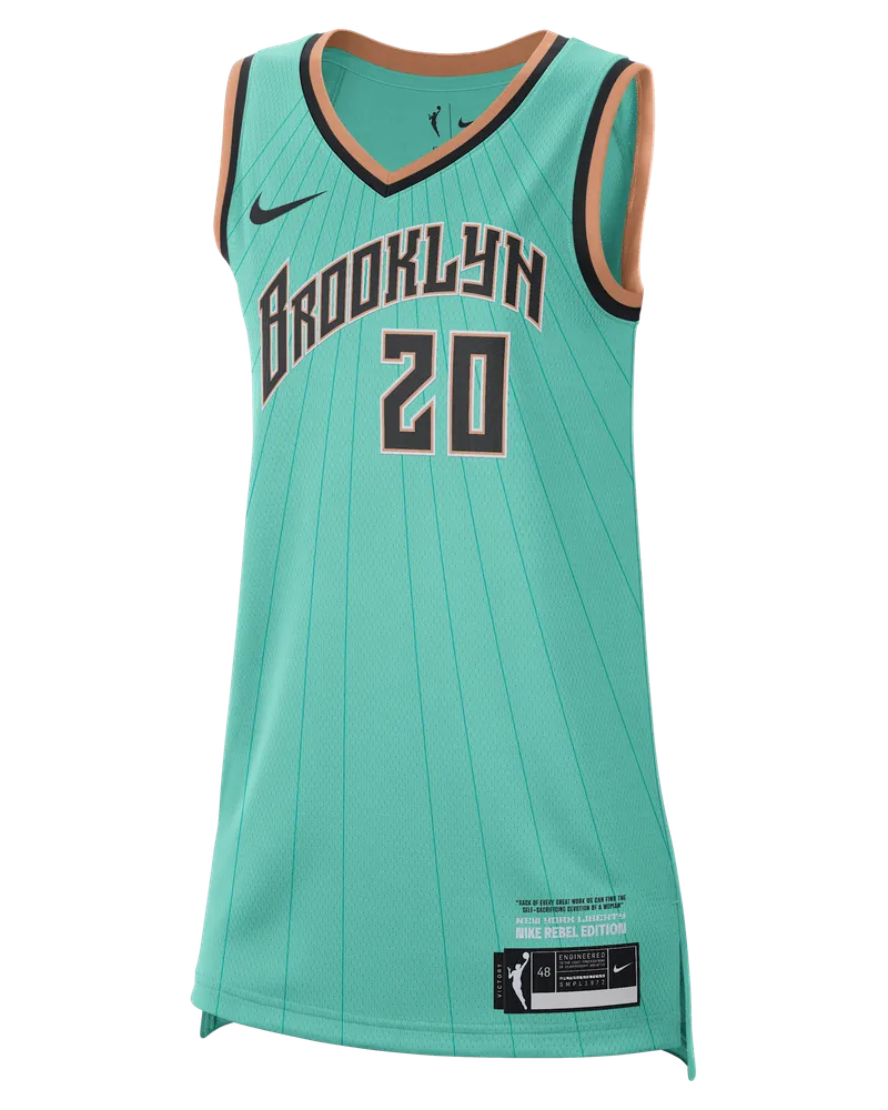 Nike Sabrina Ionescu New York Liberty 2026 Rebel Edition  Dri-FIT WNBA Rebel Trikot - Grün Grün