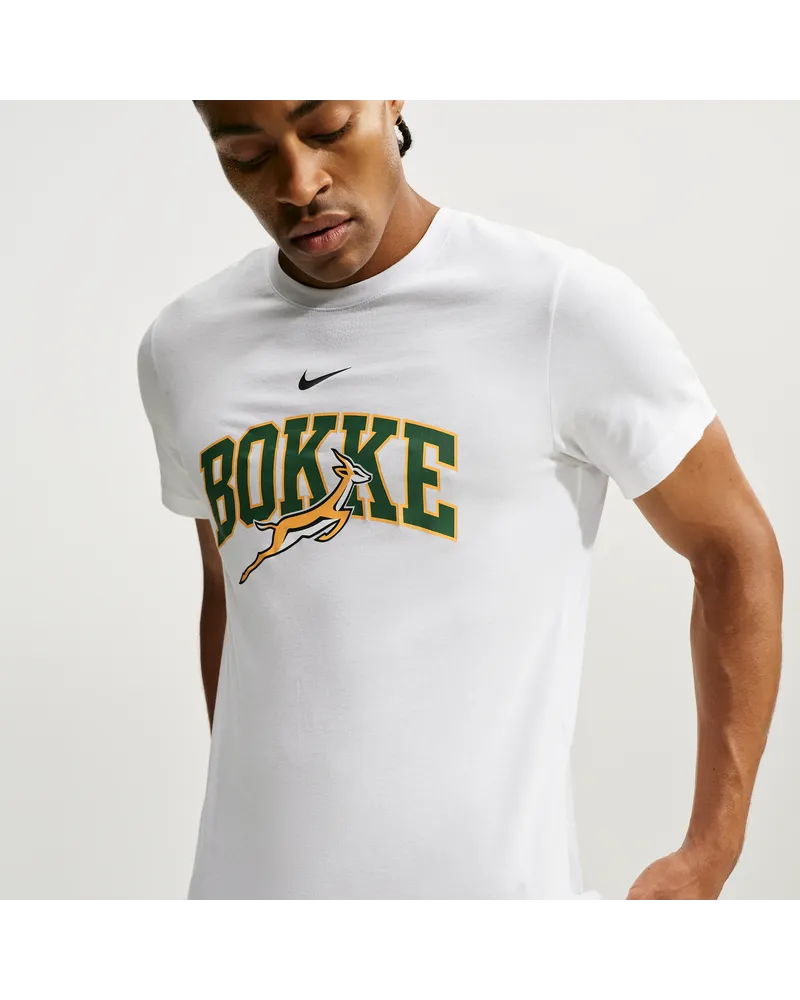 Nike Springboks T-Shirt (Herren) - Weiß Weiß