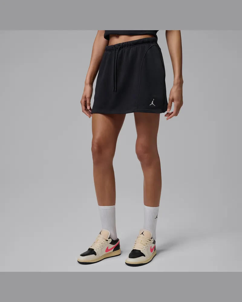 Jordan Brooklyn Fleece Rock (Damen) - Schwarz Schwarz