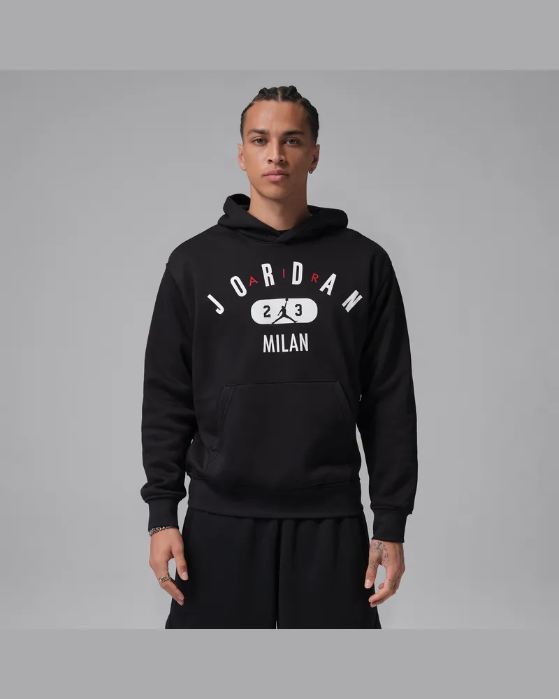 Jordan Mailand-Hoodie aus Fleece (Herren) - Schwarz Schwarz