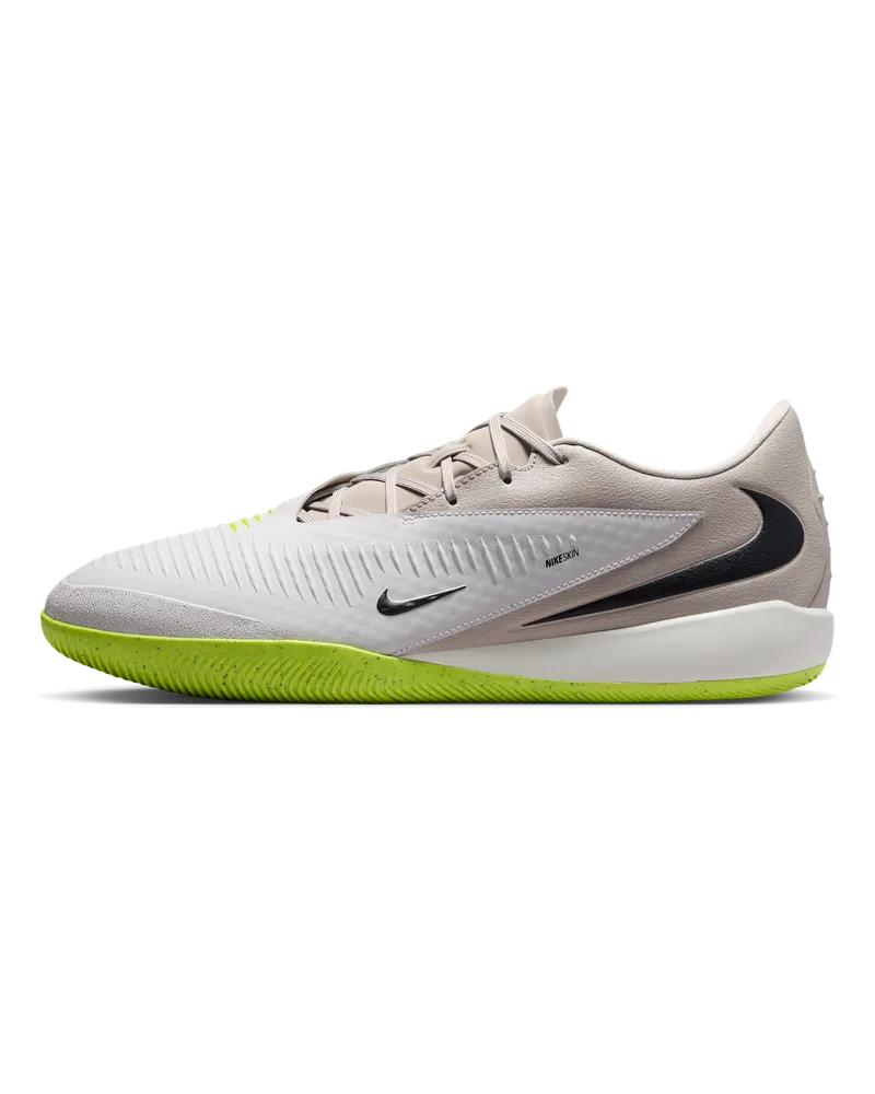 Nike Phantom 6 Low Academy Fußballschuh für Hallen- und Hartplätze - Braun Braun
