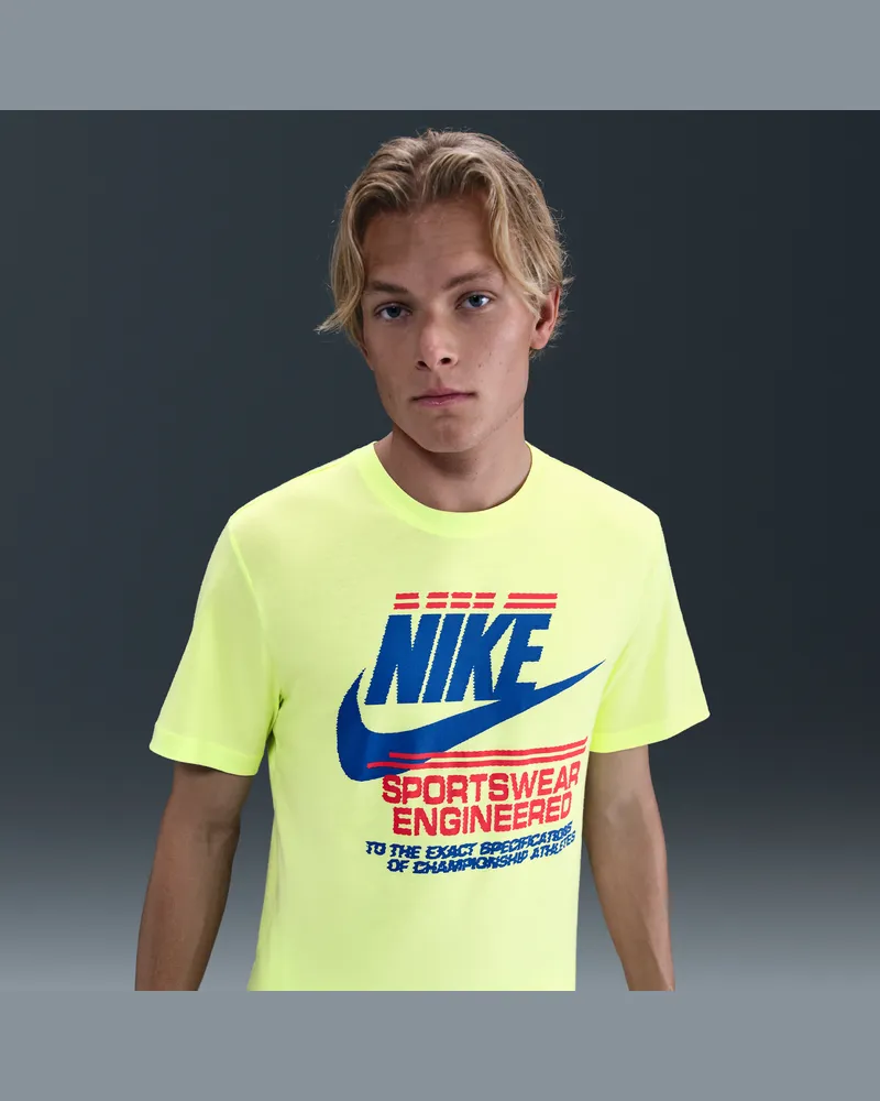 Nike Sportswear Herren-T-Shirt - Gelb Gelb