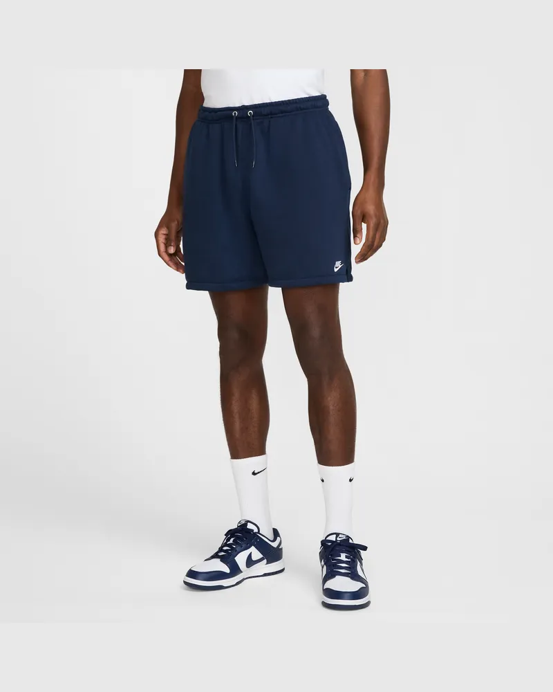 Nike Club Flow-Shorts aus French Terry für Herren - Blau Blau
