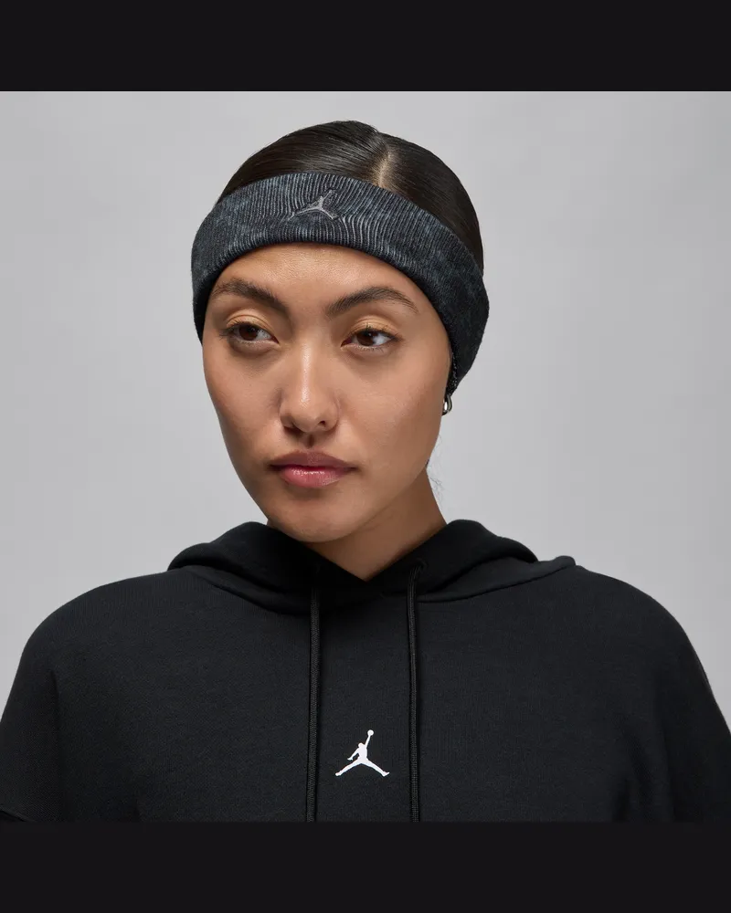 Jordan Dri-FIT Terry-Stirnband - Schwarz Schwarz