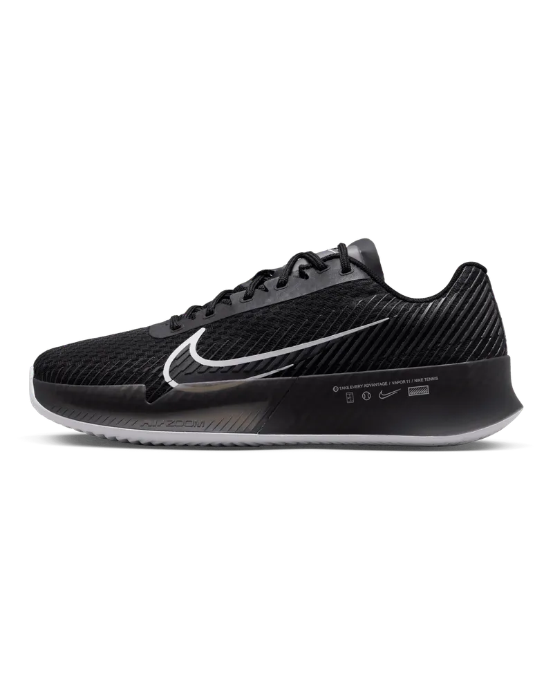 Nike Court Air Zoom Vapor 11 Damen-Tennisschuh für Sandplätze - Schwarz Schwarz