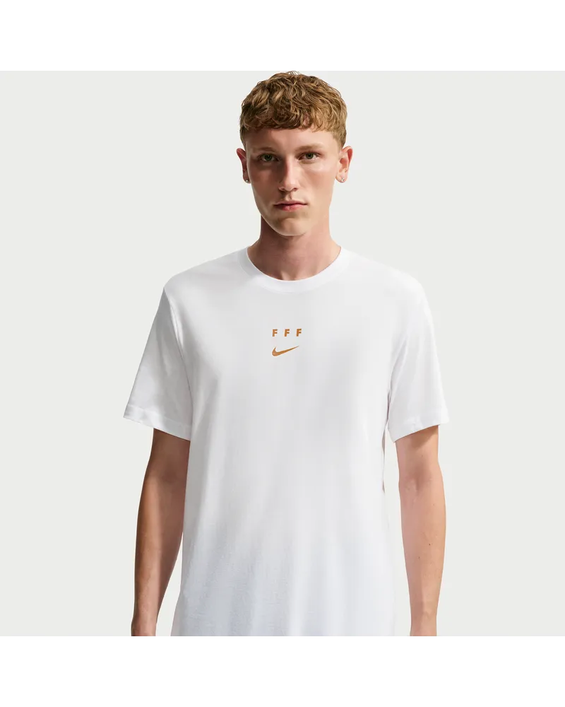 Nike Fußball-T-Shirt (Herren) - Weiß Weiß