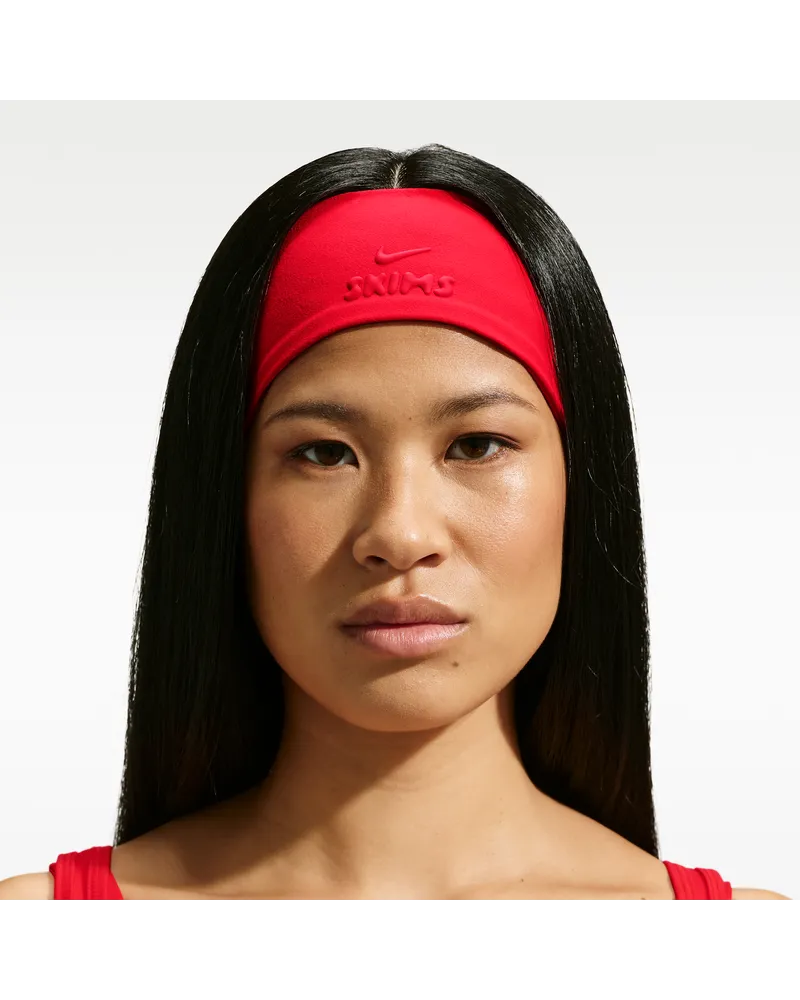 Nike SKIMS Dri-FIT Stirnband (Damen) - Rot Rot