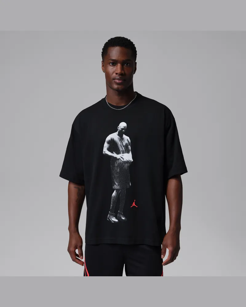 Jordan Sport T-Shirt mit Dri-FIT-Technologie (Herren) - Schwarz Schwarz