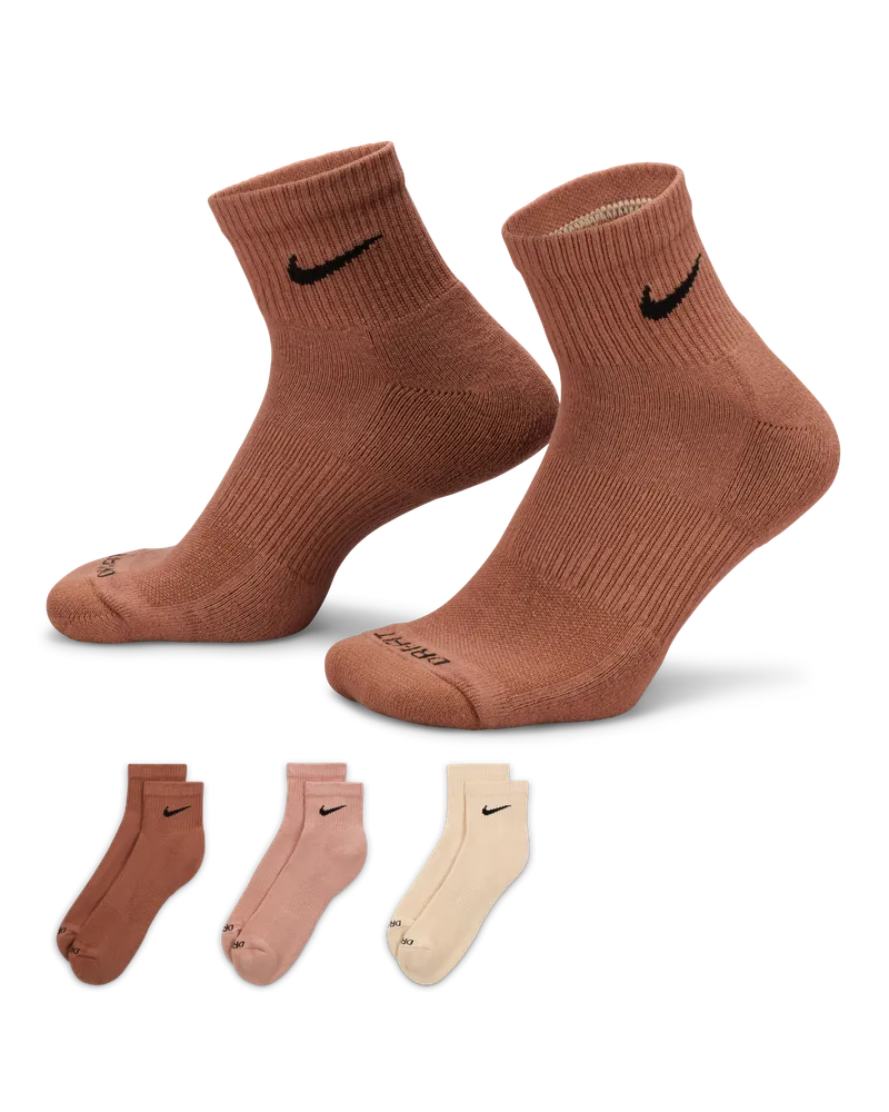 Nike Everyday Plus Cushioned Trainings-Knöchelsocken (3 Paar) - Multi-Color Multi-color