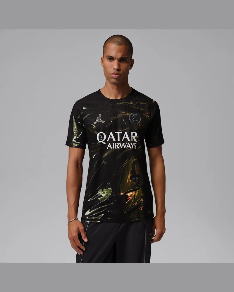 Jordan Paris Saint-Germain 2026 Match Night Edition  Dri-FIT ADV Authentic Fußballtrikot (Herren) - Schwarz Schwarz