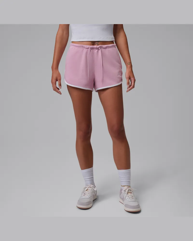 Jordan Brooklyn Fleece Damenshorts - Pink Pink