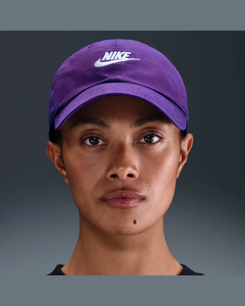 Nike Club unstrukturierte Futura Wash-Cap - Lila Lila