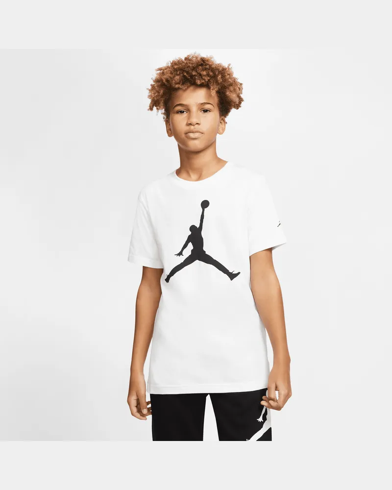 Jordan Kurzarm-T-Shirt - Weiß Weiß