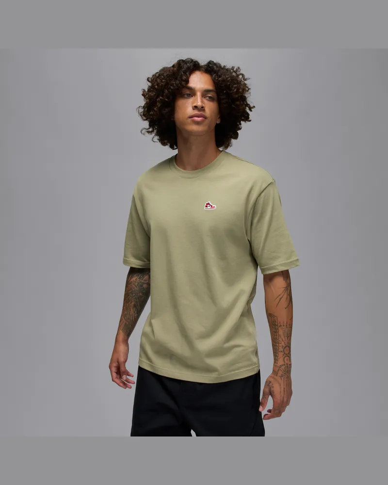 Jordan Brand Sneaker-T-Shirt mit Patch (Herren) - Braun Braun