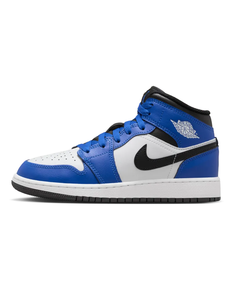Jordan Air  1 Mid Schuh für ältere Kinder - Blau Blau