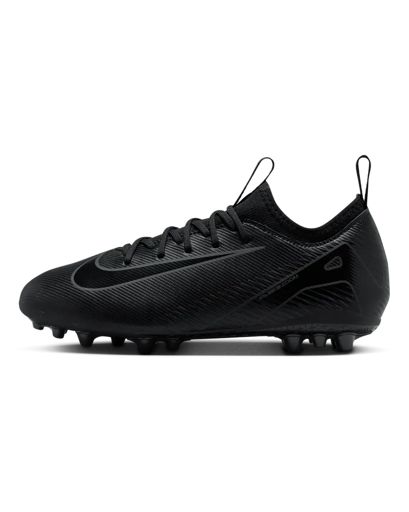 Nike Jr. Mercurial Vapor 16 Academy AG Low-Top-Fußballschuh (jüngere/ältere Kinder) - Schwarz Schwarz