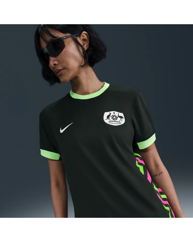 Nike Australien 2025/26 Stadium Away  Dri-FIT Replika-Fußballtrikot (Damen) - Grün Grün
